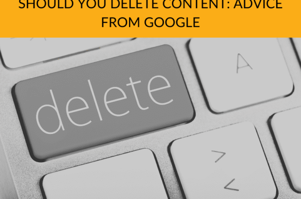 Delete Google Content