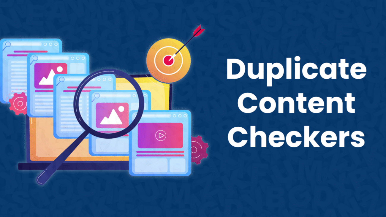Duplicate Content Checkers